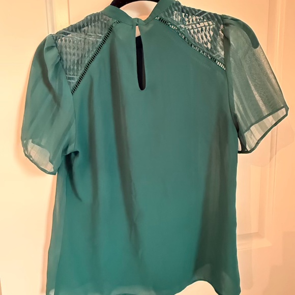 Express Emerald Green Blouse Small - Picture 1 of 12